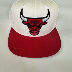 Nike Red and White Cap